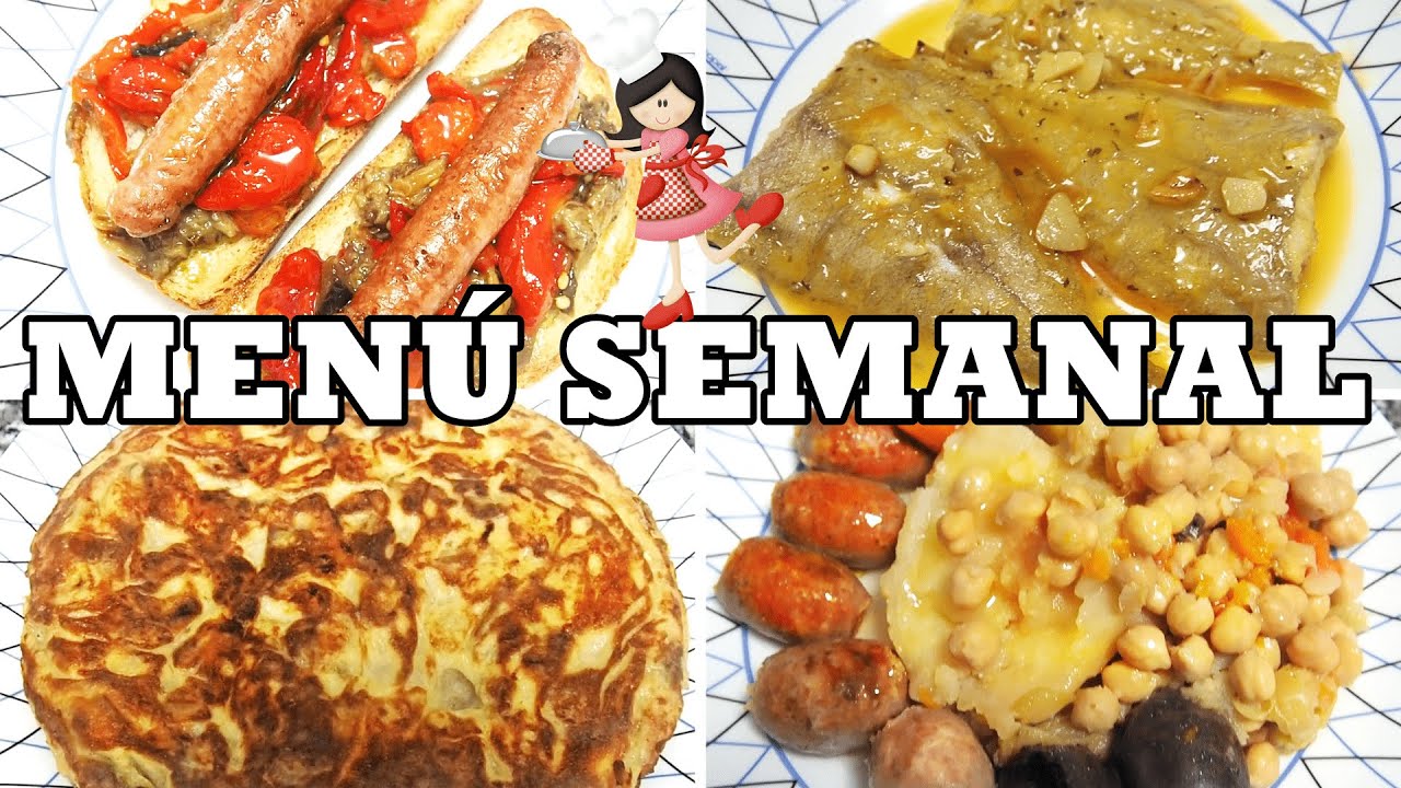 🍆MENÚ SEMANAL | ¿QUE COMEMOS ESTA SEMANA?