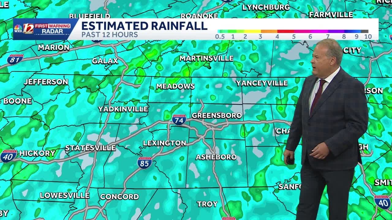 WXII Meteorologist Dave Aiken shares the latest on weather conditions as thunderstorm warnings co...