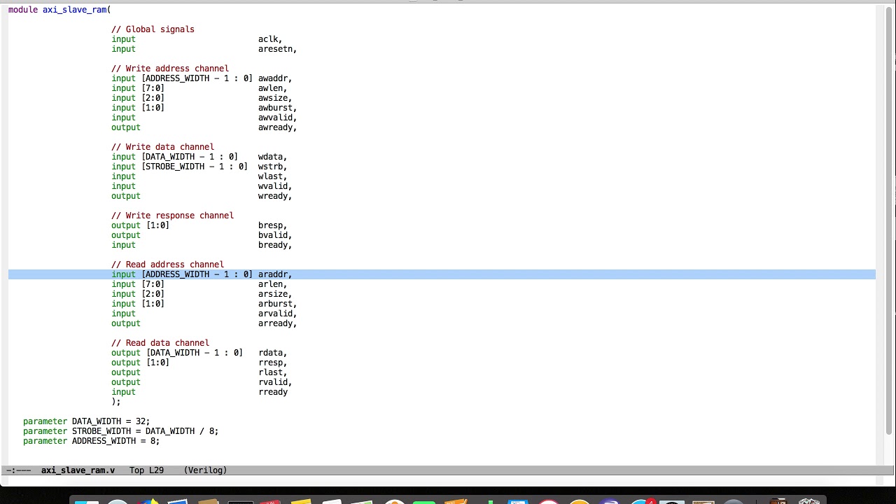 Implementing AXI in Verilog Part 1: Slave Interface