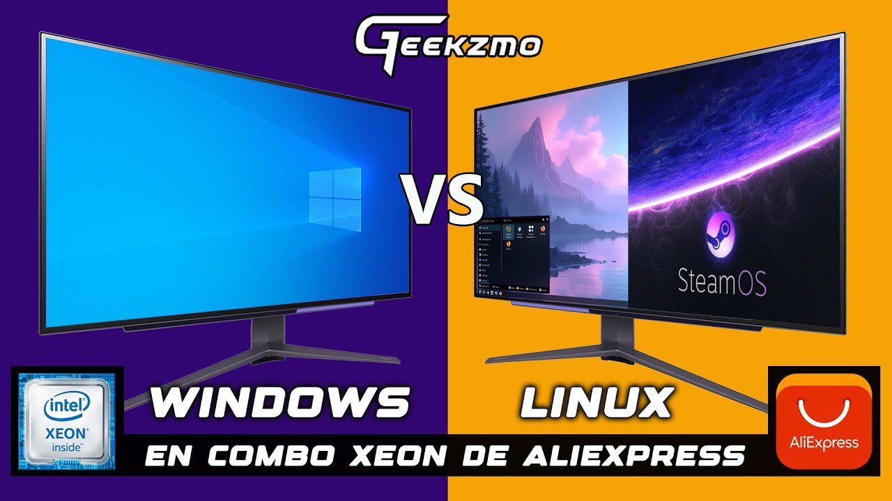 🔥Windows vs Linux - Gaming en Combo XEON Aliexpress en 2026