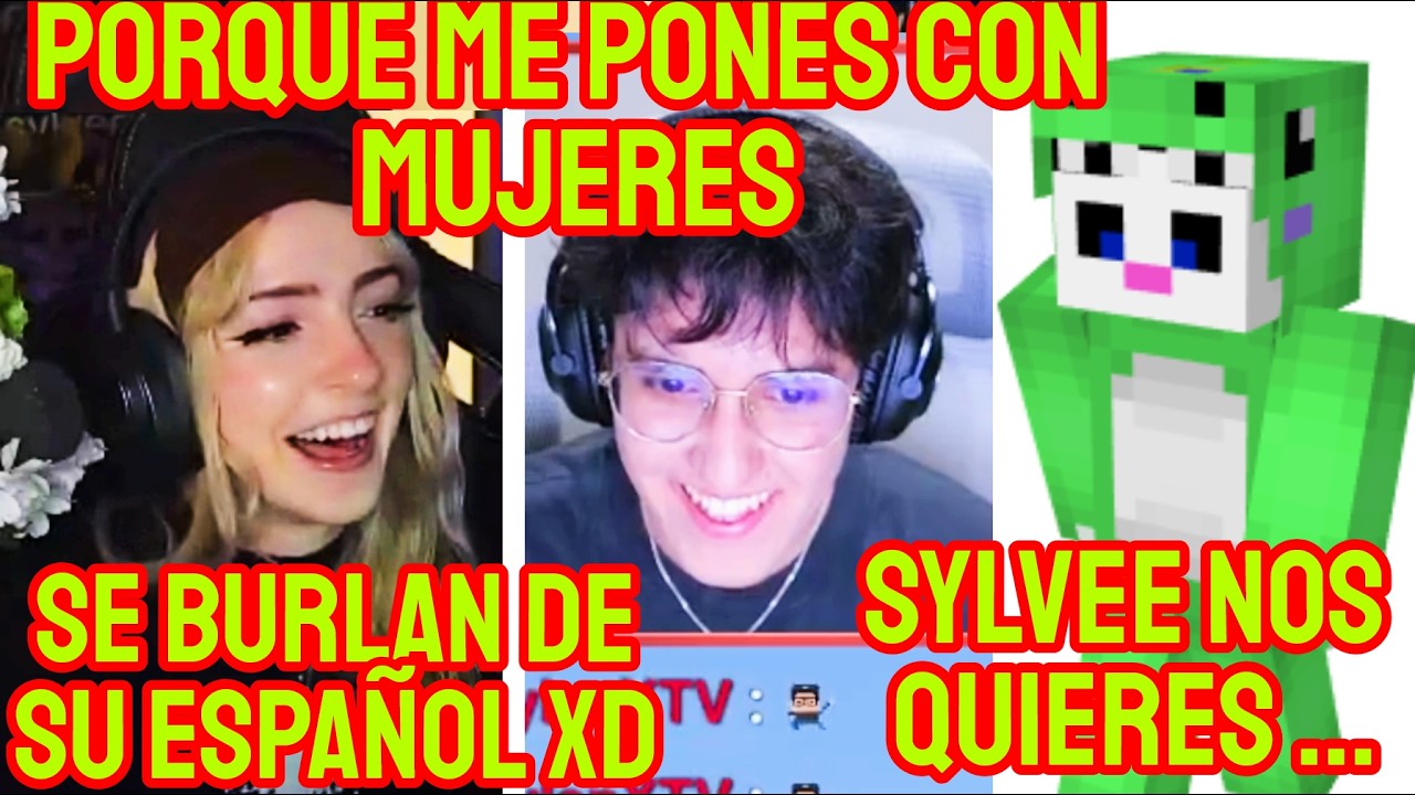Soarinng y Conter se ríen del español de Sylvee, la molestan todo el tiempo xd