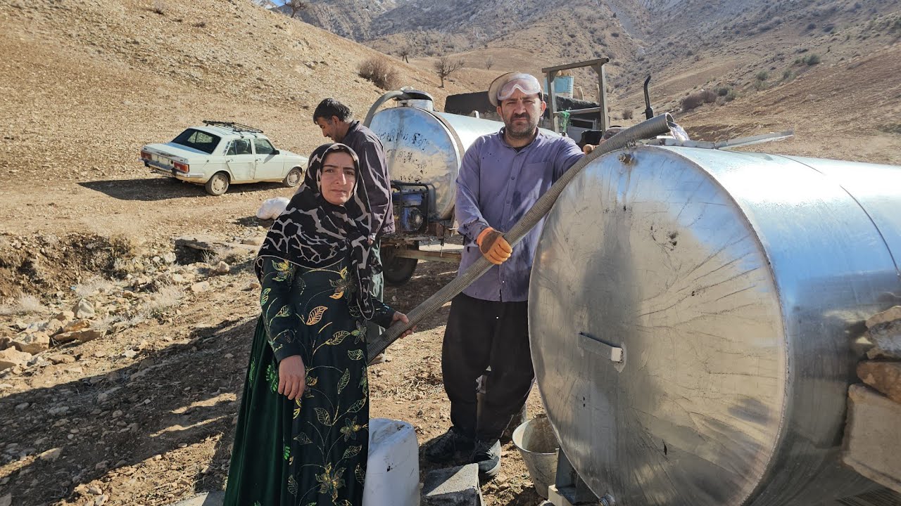 In the difficult days of war; water arrived, did Sazeh Ahmad's dream come closer?