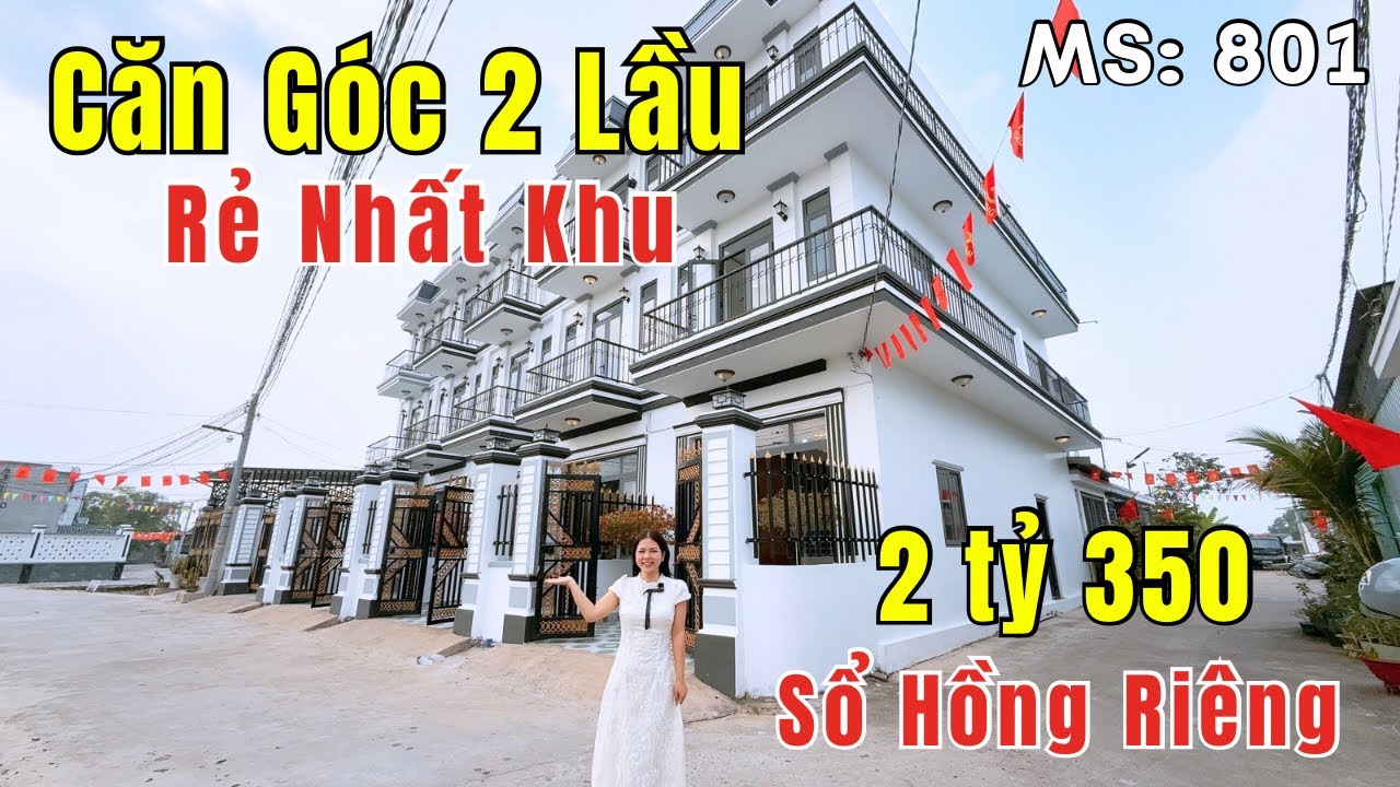 ✅ CĂN GÓC 2 LẦU – SỔ RIÊNG – GIÁ CHỈ 2,35 TỶ | RẺ NHẤT KHU, XEM LÀ CHỐT