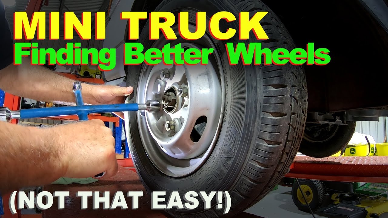 1996 Mitsubishi Mini Dump Truck - On the hunt for better wheels