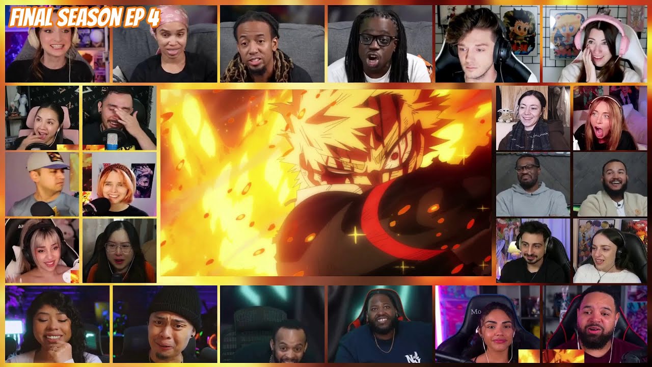 My Hero Academia Season 8 Episode 4 Reaction Mashup | 僕のヒーローアカデミア