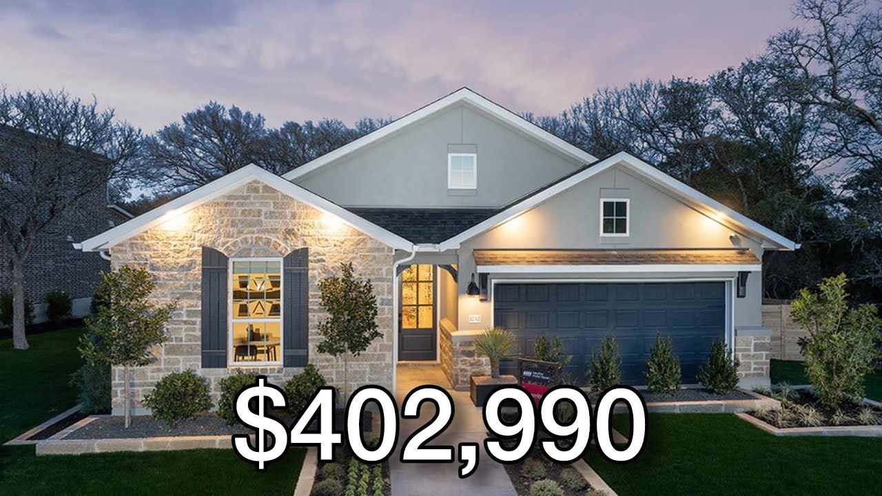 TOUR: TAYLOR MORRISON HOMES MODEL | COBALT | Turners Crossing BUDA TEXAS
