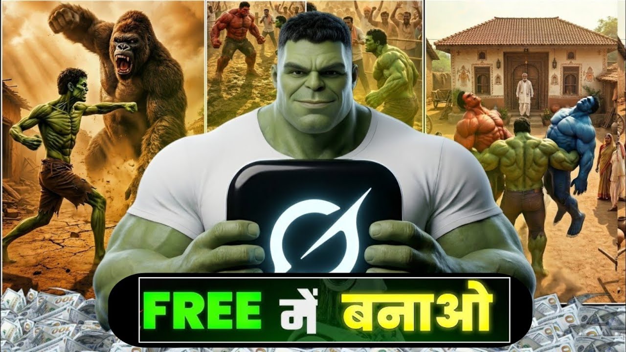 Grok ai se hulk wala ai video kaise baniye | how to make Hulk AI video | hulk ai video Kaise banaye