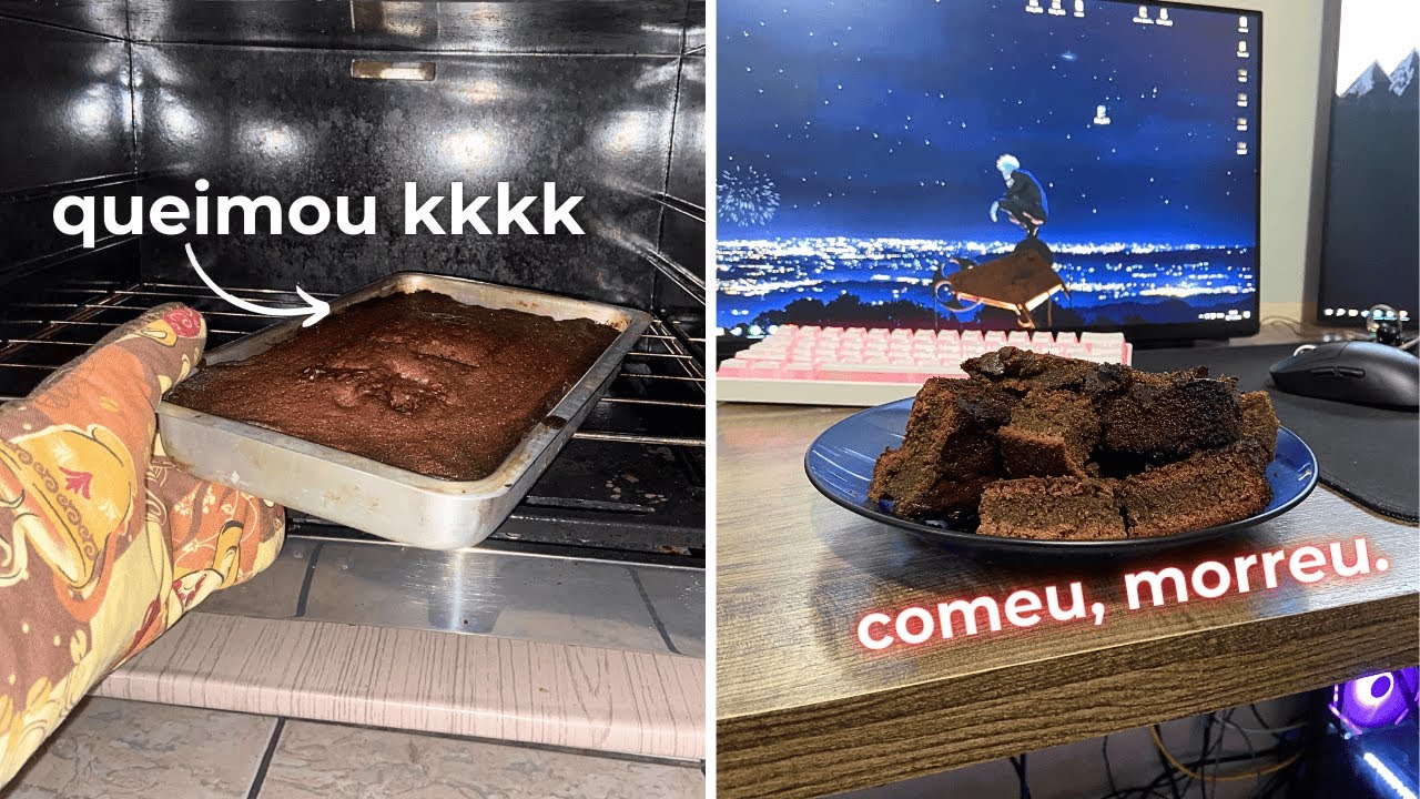 Um Gamer Cometendo CRIMES na Cozinha