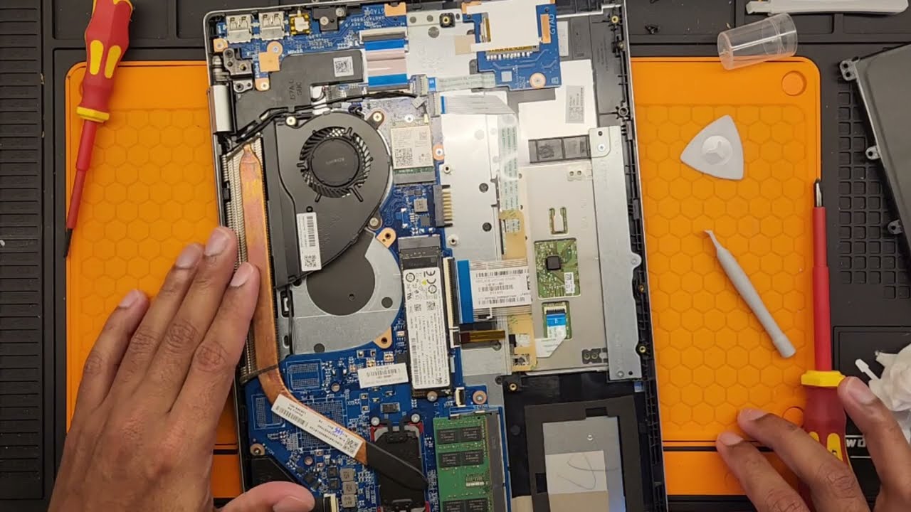 HP Pavilion 14 SSD & RAM Upgrade (ASMR Repair)