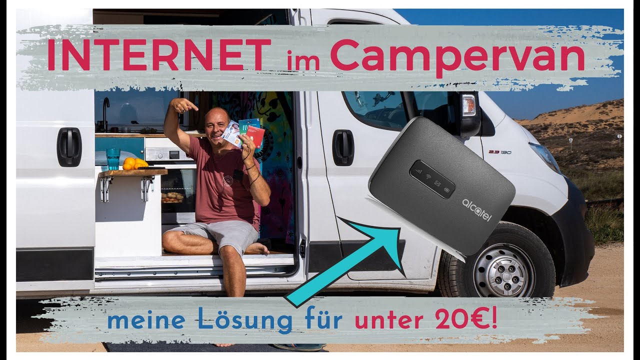 INTERNET im Campervan & Wohnmobil: Meine 20 € Lösung  + die besten SIM Karten für Spanien & Portugal