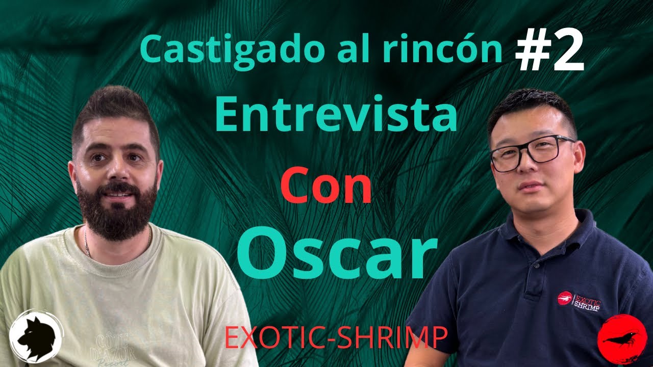 Entrevista hablando de gambas con Óscar de exotic-shrimp