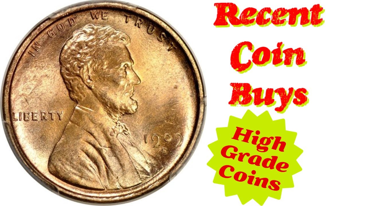 1909 S VDB Wheat Cent Penny Coin, Latest Coin Buys, Highest Graded 1909 S VDB on Youtube!