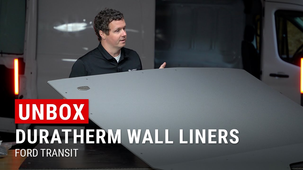 Unboxing DuraTherm Wall Liners for Ford Transit Cargo Vans