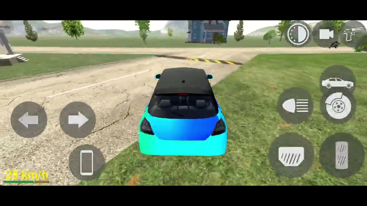 Driving RGB Maruti Suzuki Swift in village. # Indian bike driving 3D.