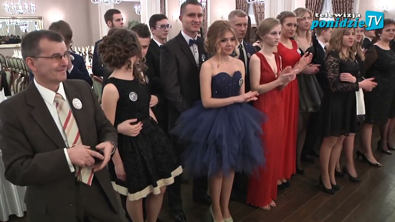 Archiwum 2016: Studniówka  I LO w Busku-Zdroju -  część oficjalna