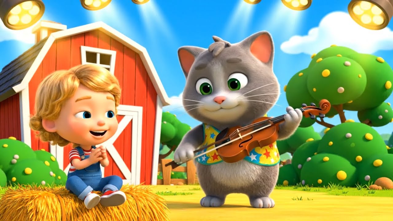 Hey Diddle Diddle Rock Concert 🎸🐮🌙 | Fun Nursery Rhyme for Kids | Musical | Animated Songs 2025