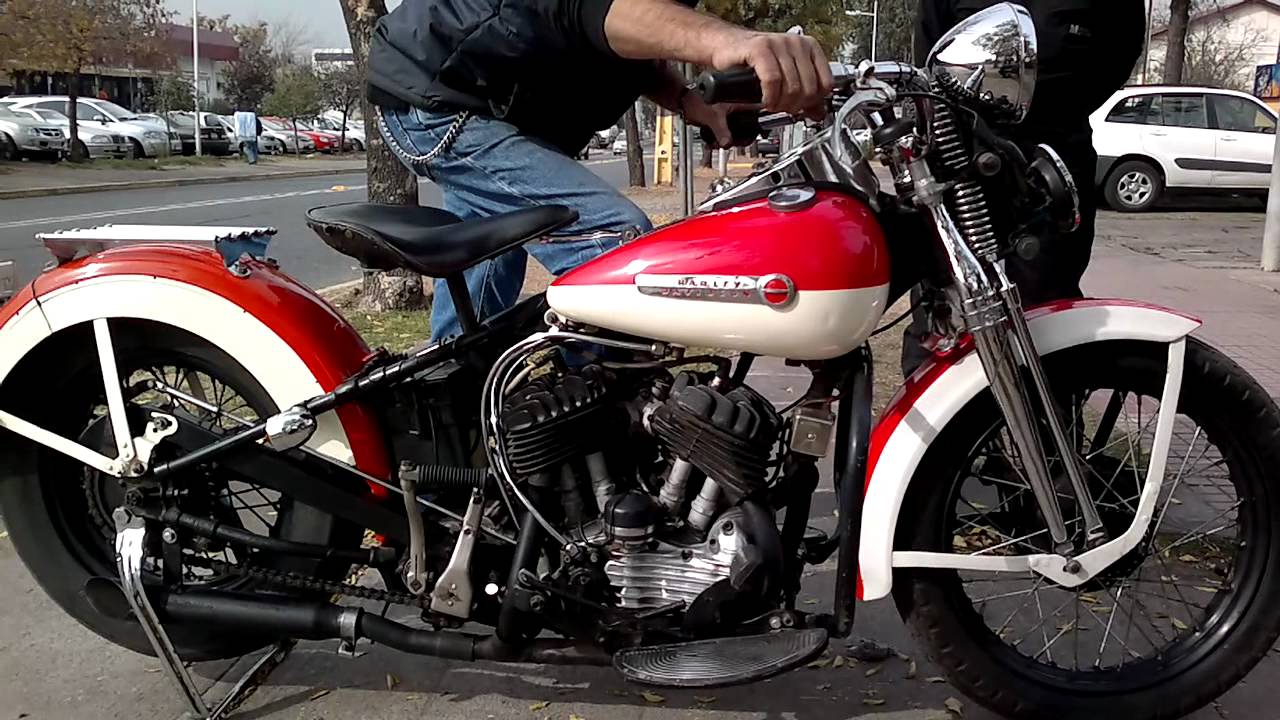 Kickstart Harley-Davidson WL 1946... By Huaso Choppers