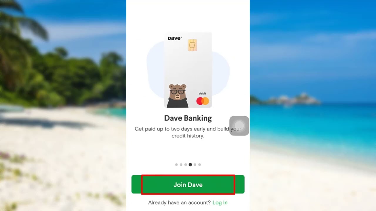 Dave App Sign Up | Register Dave - Banking for Humans
