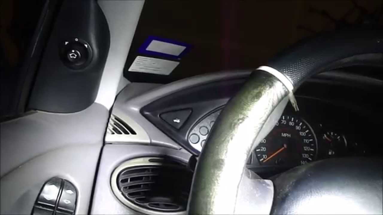 Fix to trunk latch not working when button pushed on 2003 Ford Focus