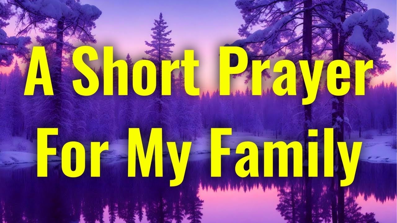 Lord God, Bless my family with Your love, peace, & joy…#703