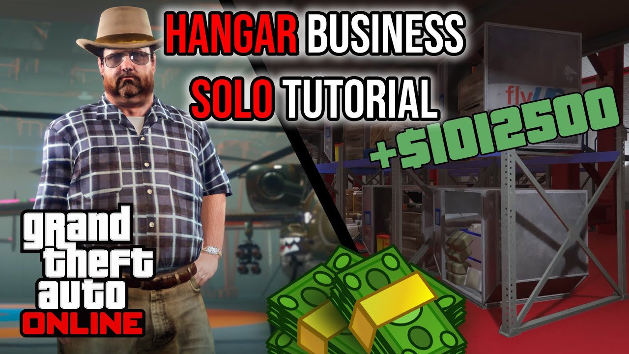 JE TEĎ HANGAR NEJLEP&Scaron;&Iacute; BYZNYS V GTA ONLINE? SOLO TUTORIAL NA HANGAR BUSINESS