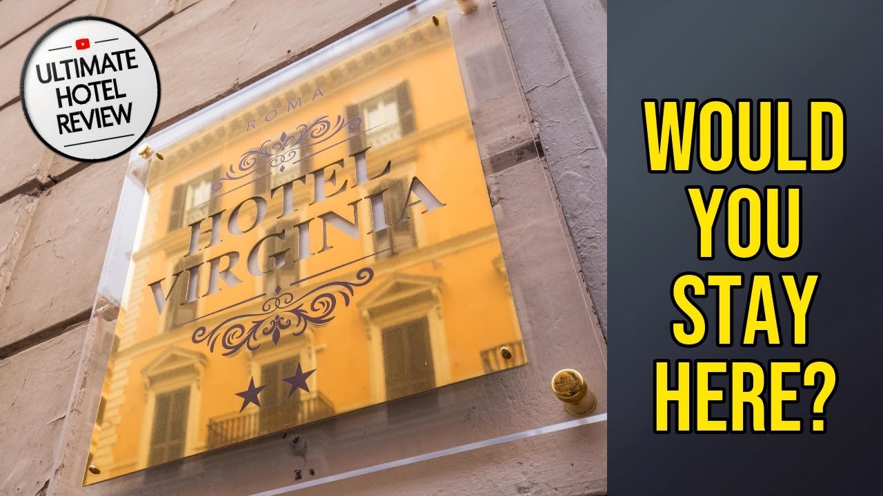 Hotel Virginia - Would You Stay Here? | Rome, Italy🌟