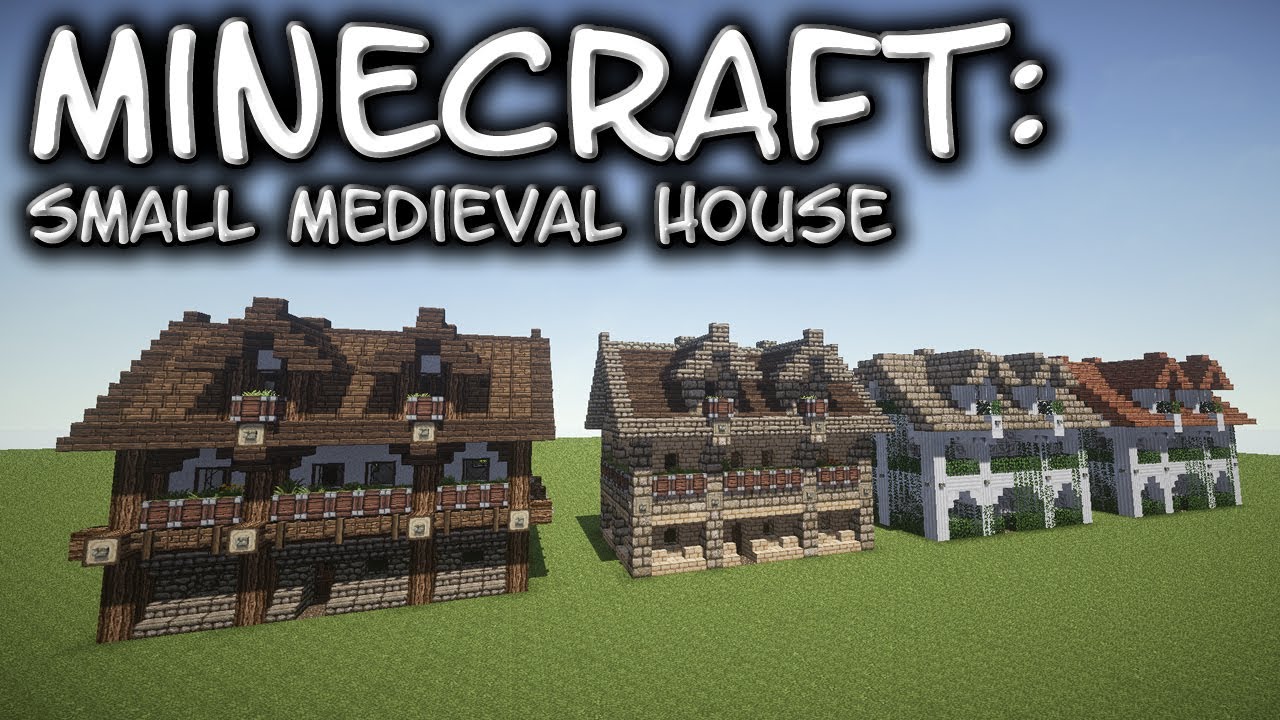 Minecraft: Small Medieval House Tutorial 3