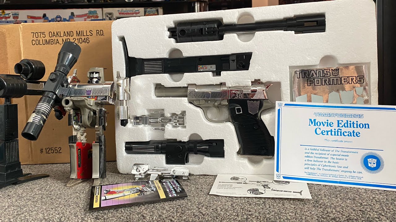 Transformers generation one very rare mail away megatron review. G1 vintage original unboxing