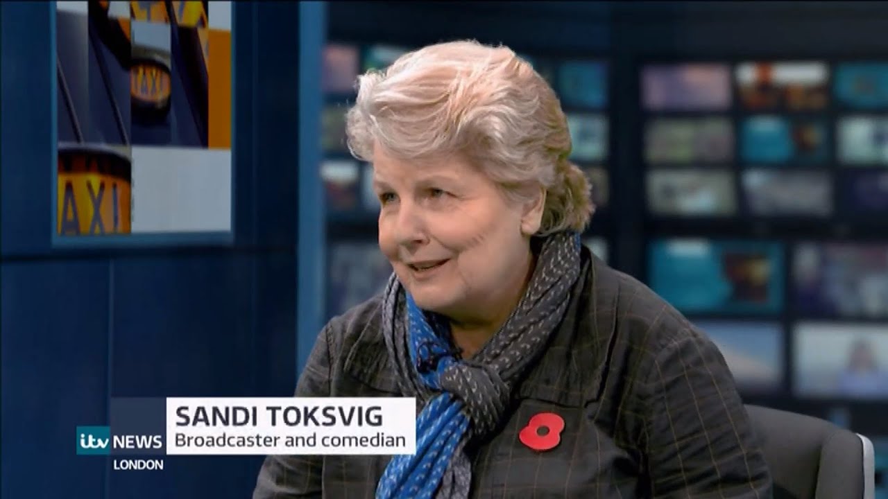 Sandi Toksvig interview this day (UK) 11/Nov/2024