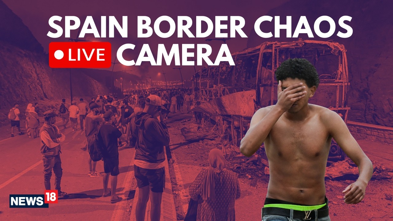 Spain Morocco Border LIVE: Spain, Morocco Halt Deadly Rush on Spanish Enclave After 49,000 Cross