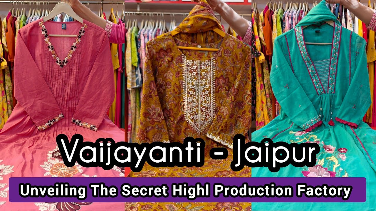 Unveiling The Secret High Production Factory - Main Supplier Of Sanganer & Bapu Bazar. Good Quality💞
