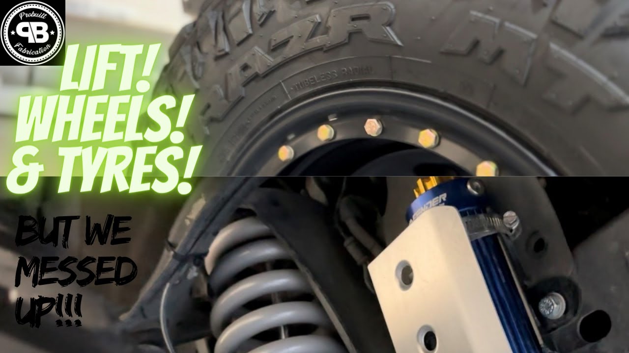 The PROPX2 Ranger gets lifted, wheels and tyres!