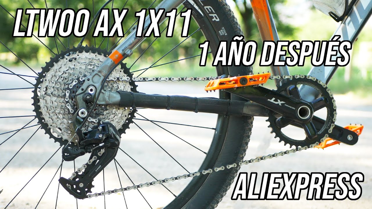 TRANSMISION 1x11 de AliExpress después de 1 AÑO - ¿CÓMO SE COMPORTA? - LTWOO AX 1X11