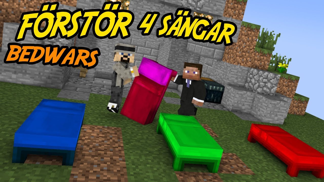 FÖRSTÖR 4 SÄNGAR | BEDWARS med SoftisFFS