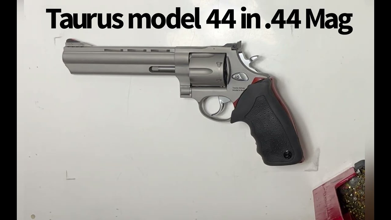 Review of the Taurus model 44 in .44 Magnum