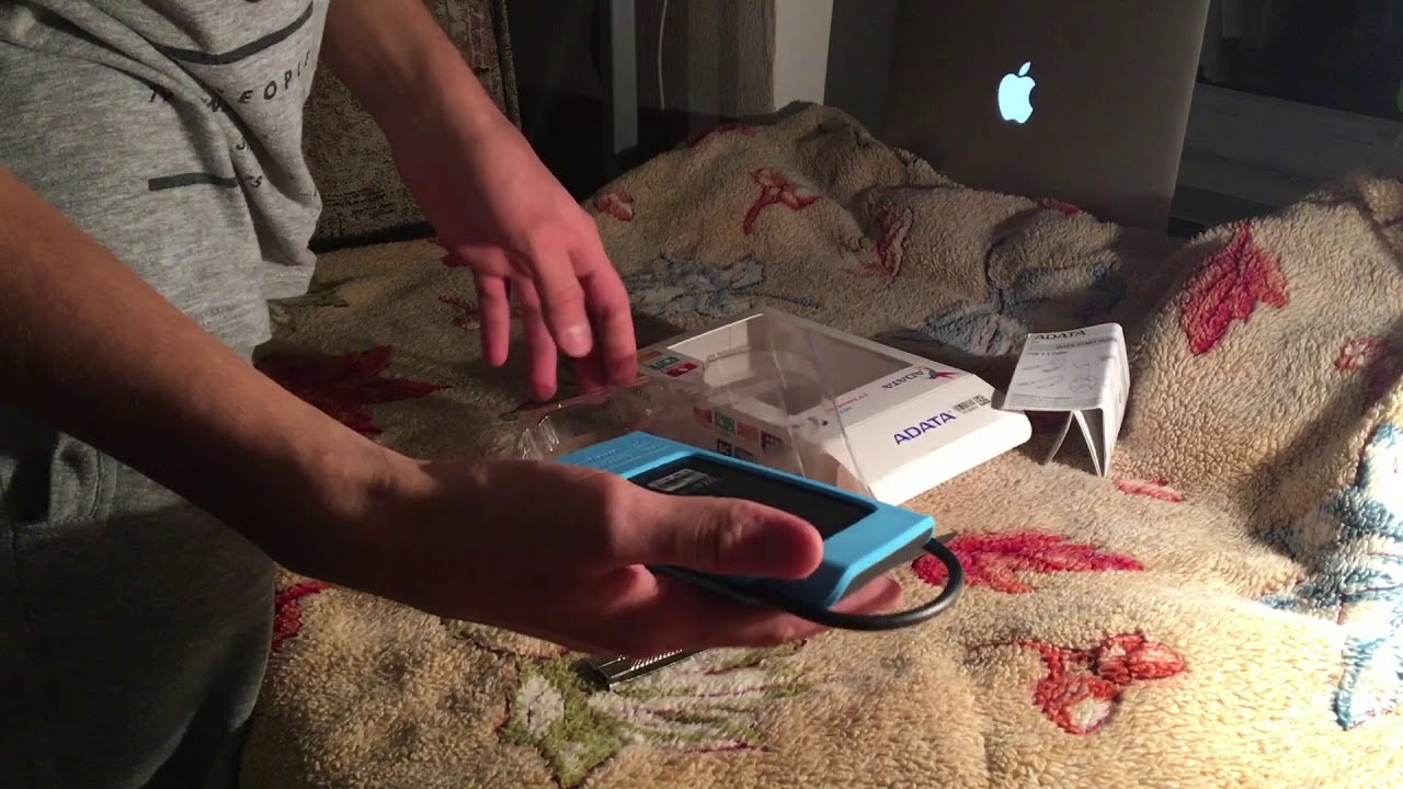 Распаковка жесткого диска ADATA Durable HD720 1TB из Rozetka.com.ua