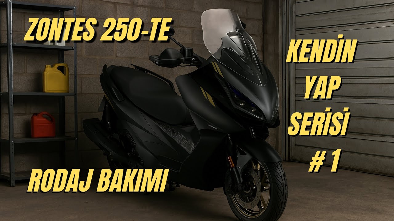 Zontes 250 TE – Обкатка и обслуживание | Серия Сделай сам 1 🔧
