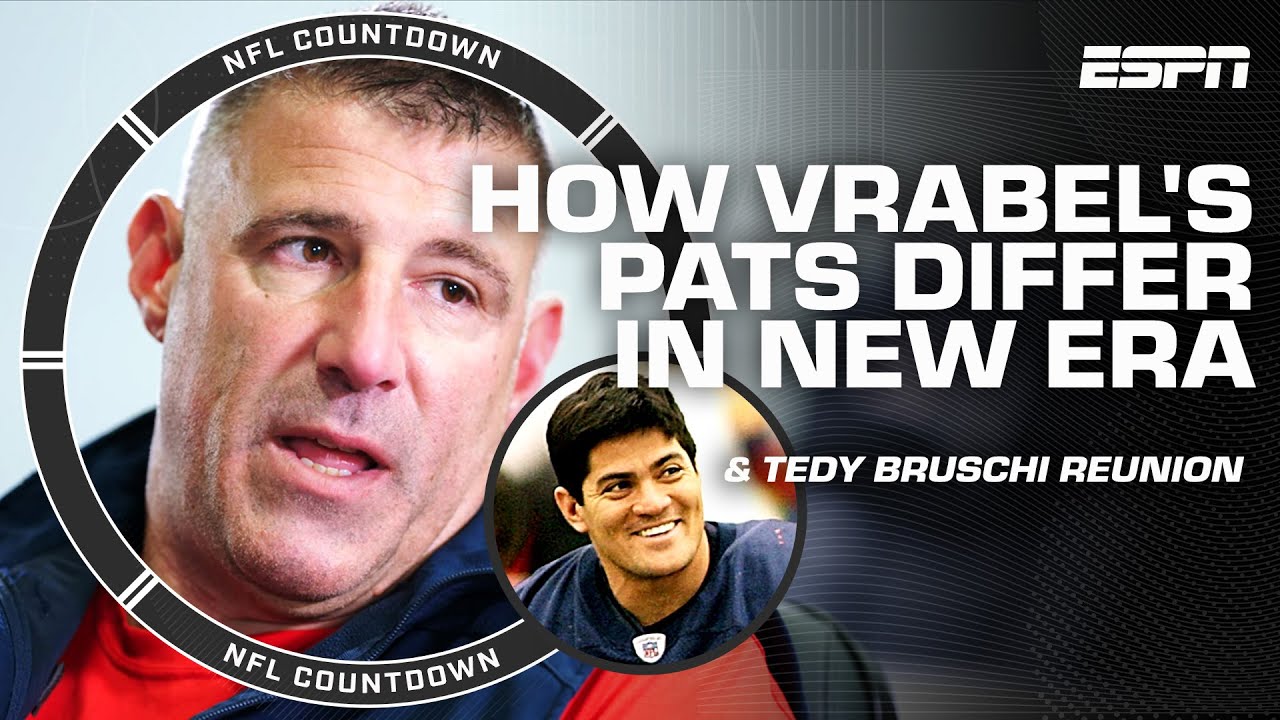 Mike Vrabel i Tedy Bruschi wspominają dni chwały podczas spotkania Patriots | NFL Countdown