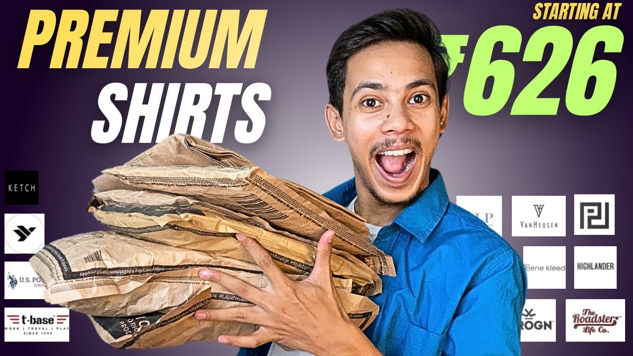 *BEST* (Cotton) Shirts for Men under ₹500/₹1000|| Best Shirts for Men in Myntra 2025