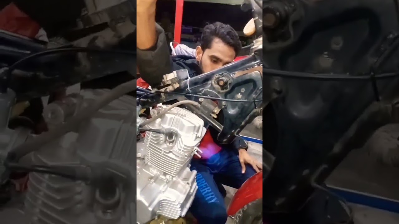 Yamaha ybr install engine 250 cc