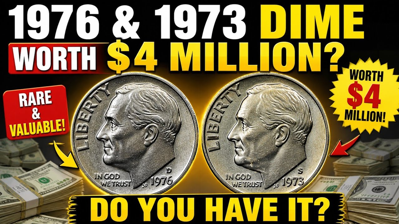 Check Your Pocket! 1973 & 1976 Dimes Worth Big Money