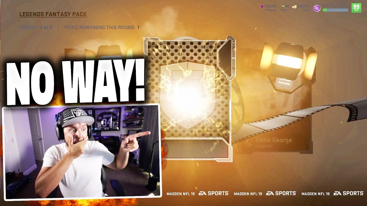 THAT ANIMATION!! THE FINAL CARD OMG - Madden 19 Pack Opening