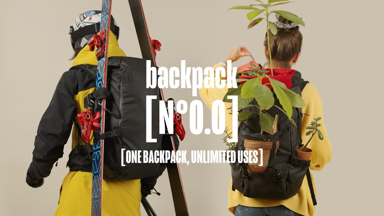 One backpack, unlimited uses - Backpack N°0.0 - Haize Project