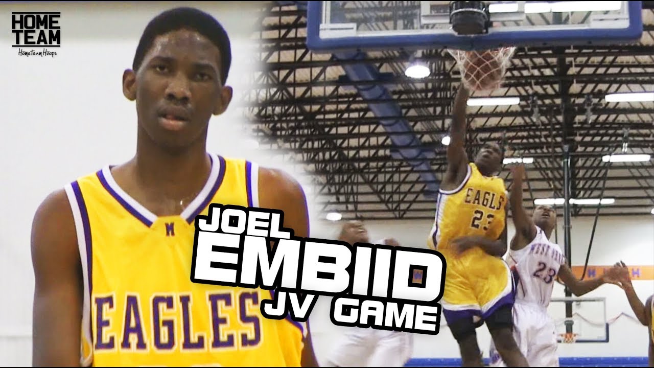 Joel Embiid Playing JV!? Was Just Unfair.. Game Highlights