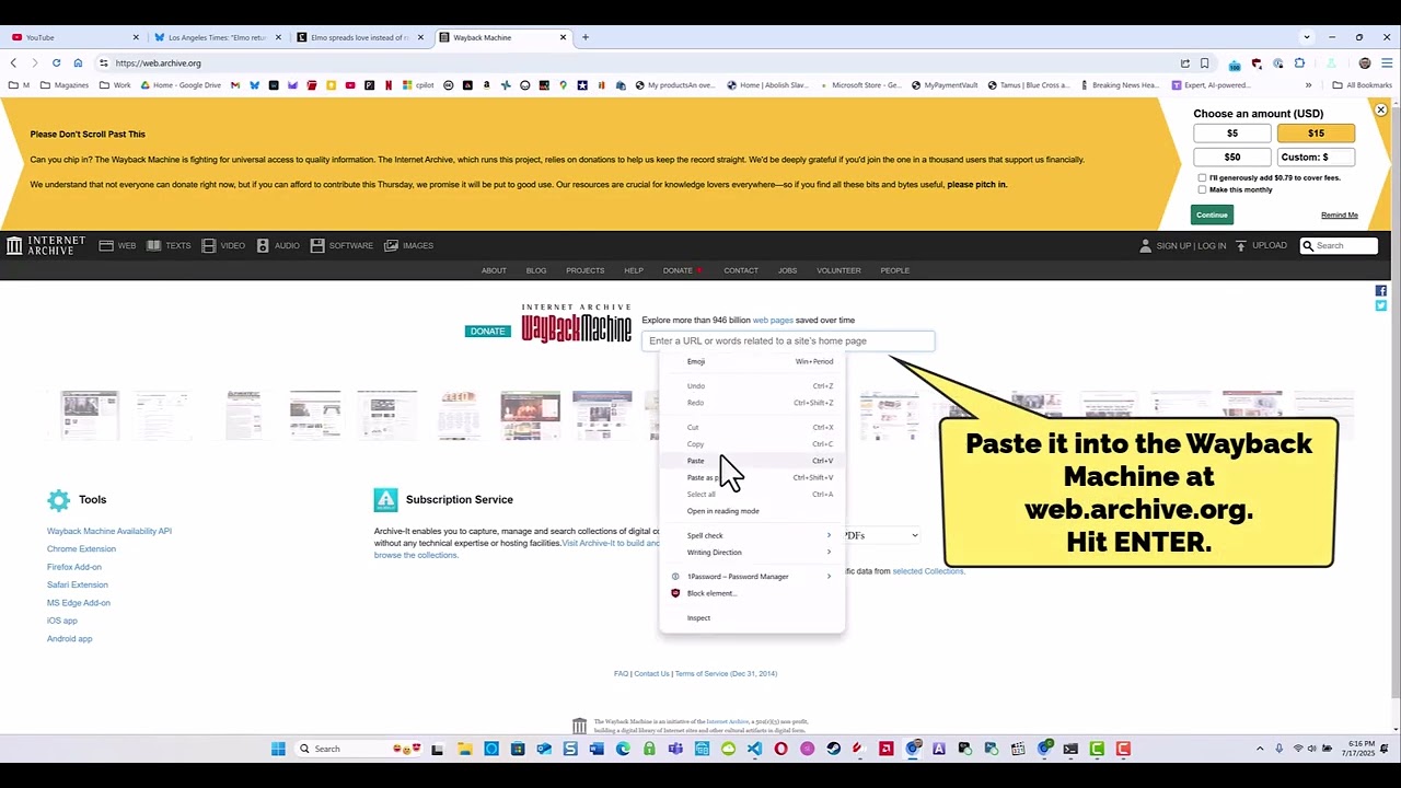 How to Archive Articles You Find on the Internet for Research Purposes