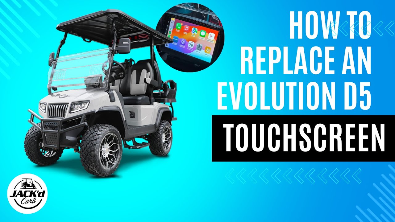HOW TO Replace an  Evolution D5 Touchscreen