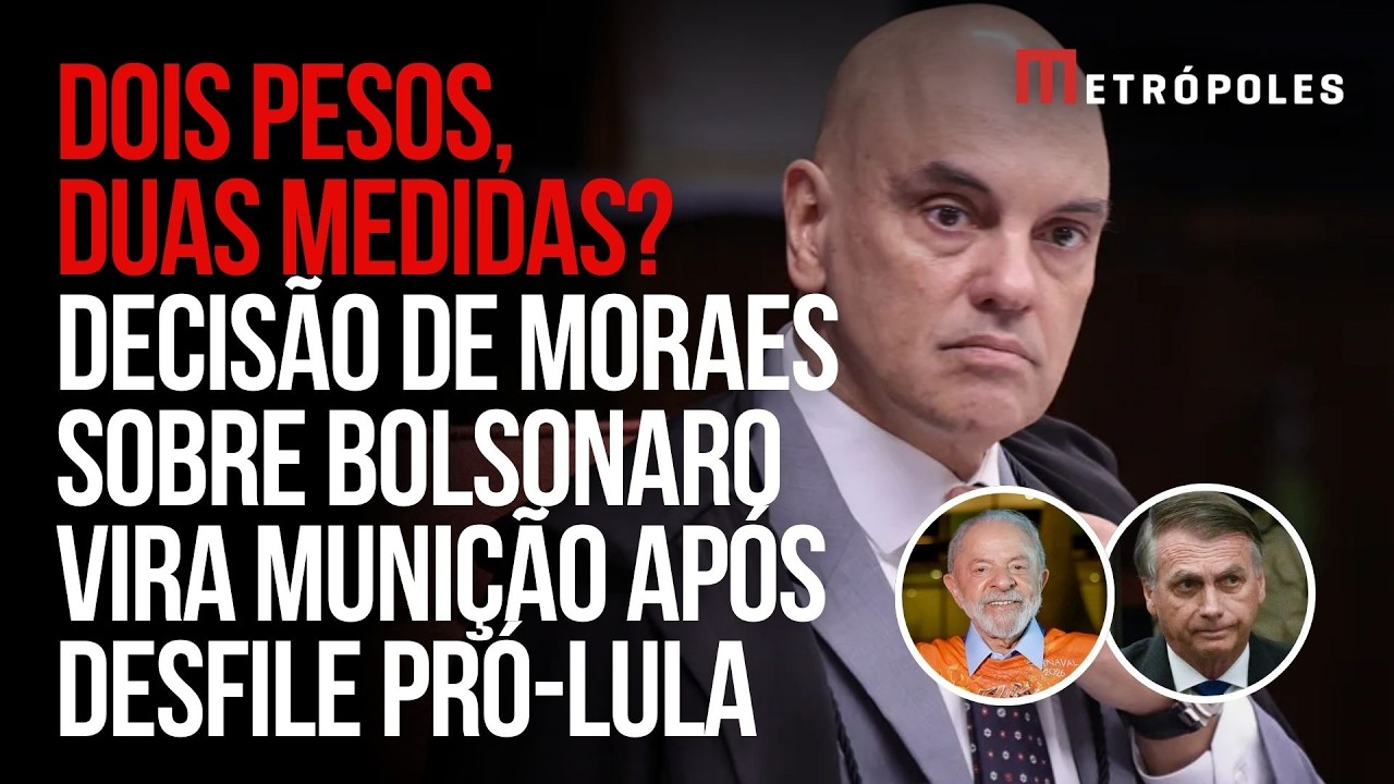 Fala de Moraes sobre Bolsonaro usar imagens do 7 de Setembro vira munição após carnaval pró-Lula