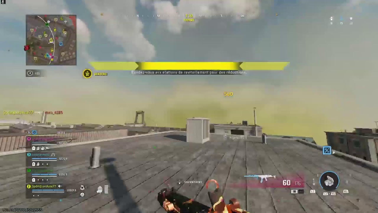 Nouveau live sur warzone