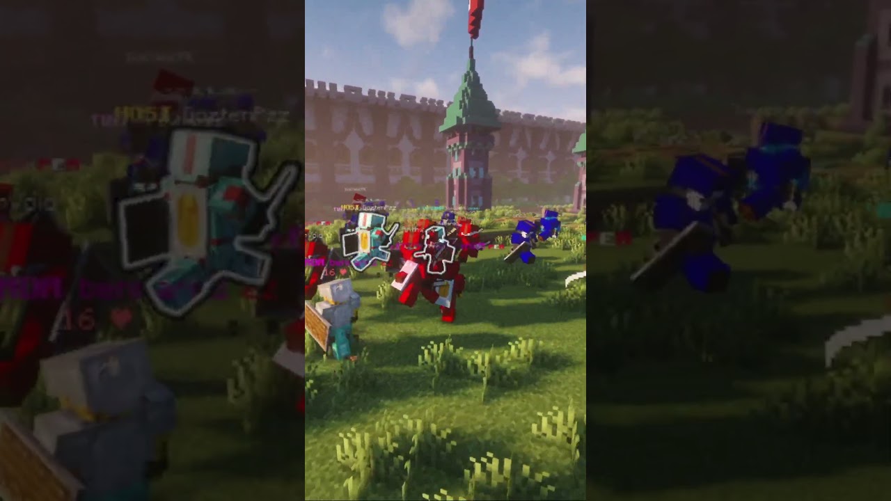 Combatiendo una GUERRA en Minecraft! 👀