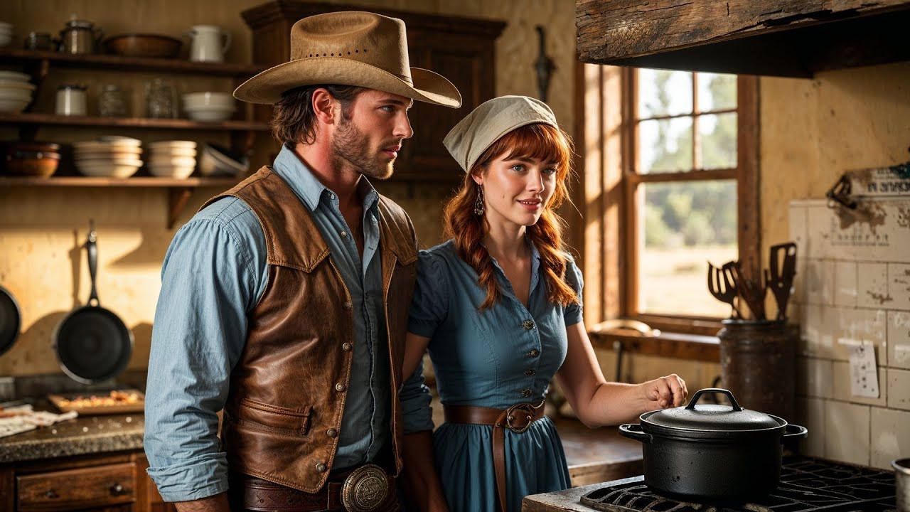 Cowboy Burned Every Meal, She Walked In One Morning And Said “Move Over, I’ll Stir The Pot”